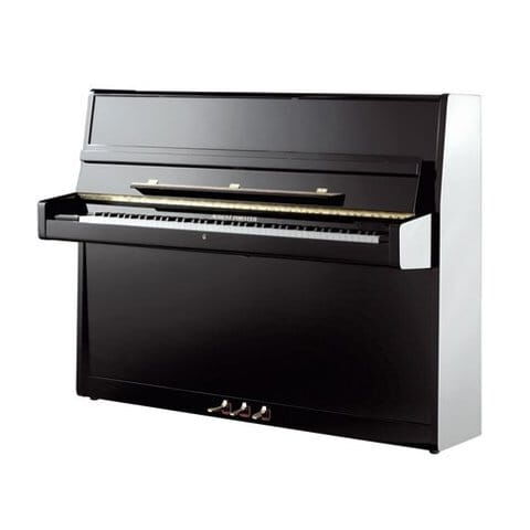 AUGUST FÖRSTER  Pianino Model 116 D - współczesny styl czarny polerowany